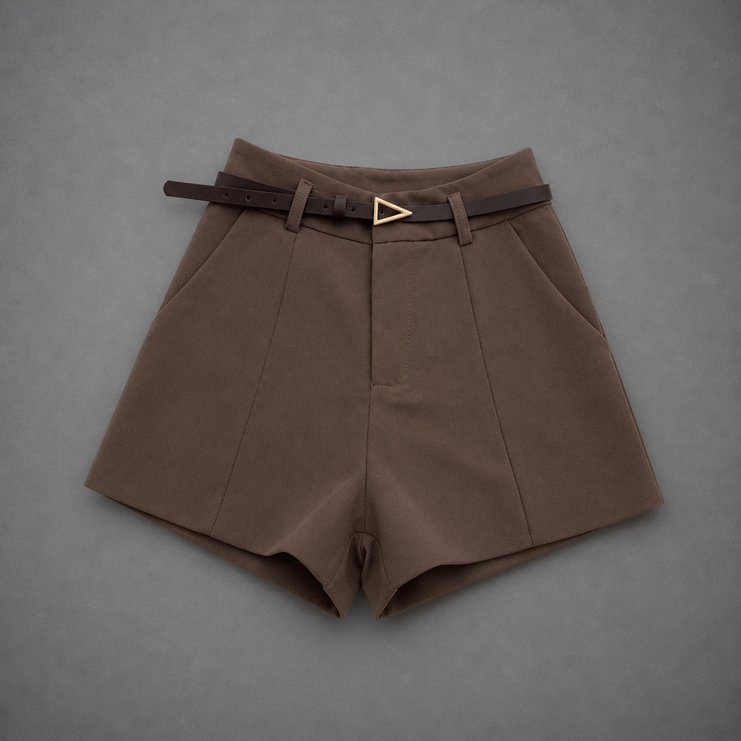 RACHELLE™ – Sleek High-Waist Shorts