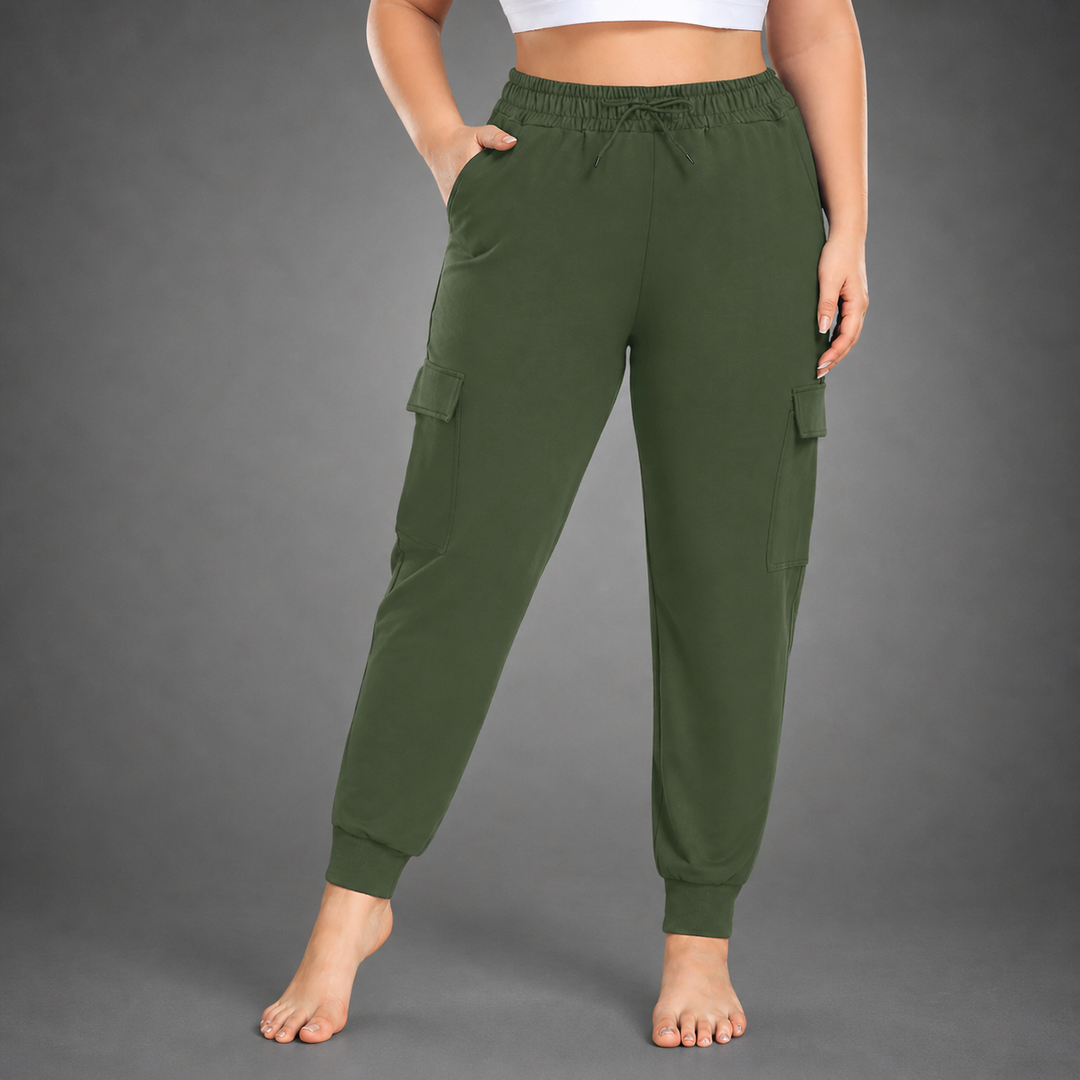 XEXILIA™ - Casual Plus Size Waist Cargo Pants
