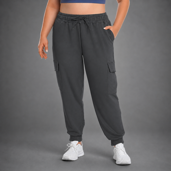 XEXILIA™ - Casual Plus Size Waist Cargo Pants