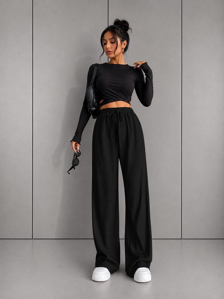 ZABBY™ - Casual Wide Leg Comfy Everyday Pants
