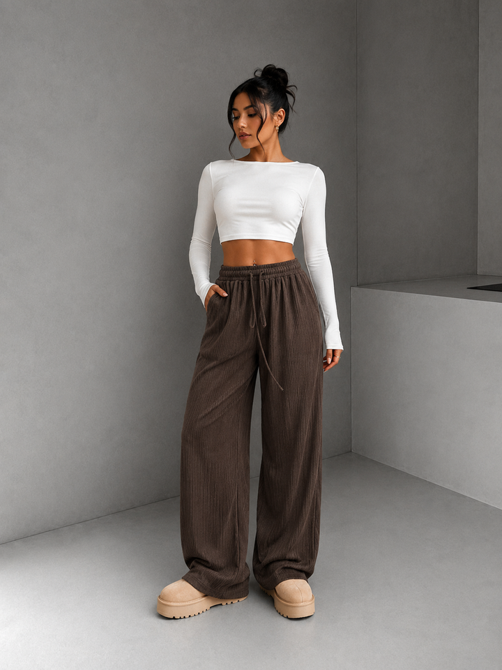 TABITHA™ – Cozy Loose-Fitting Drawstring Trousers