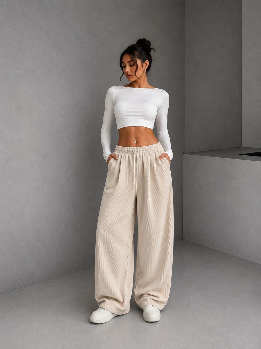 TABITHA™ – Cozy Loose-Fitting Drawstring Trousers