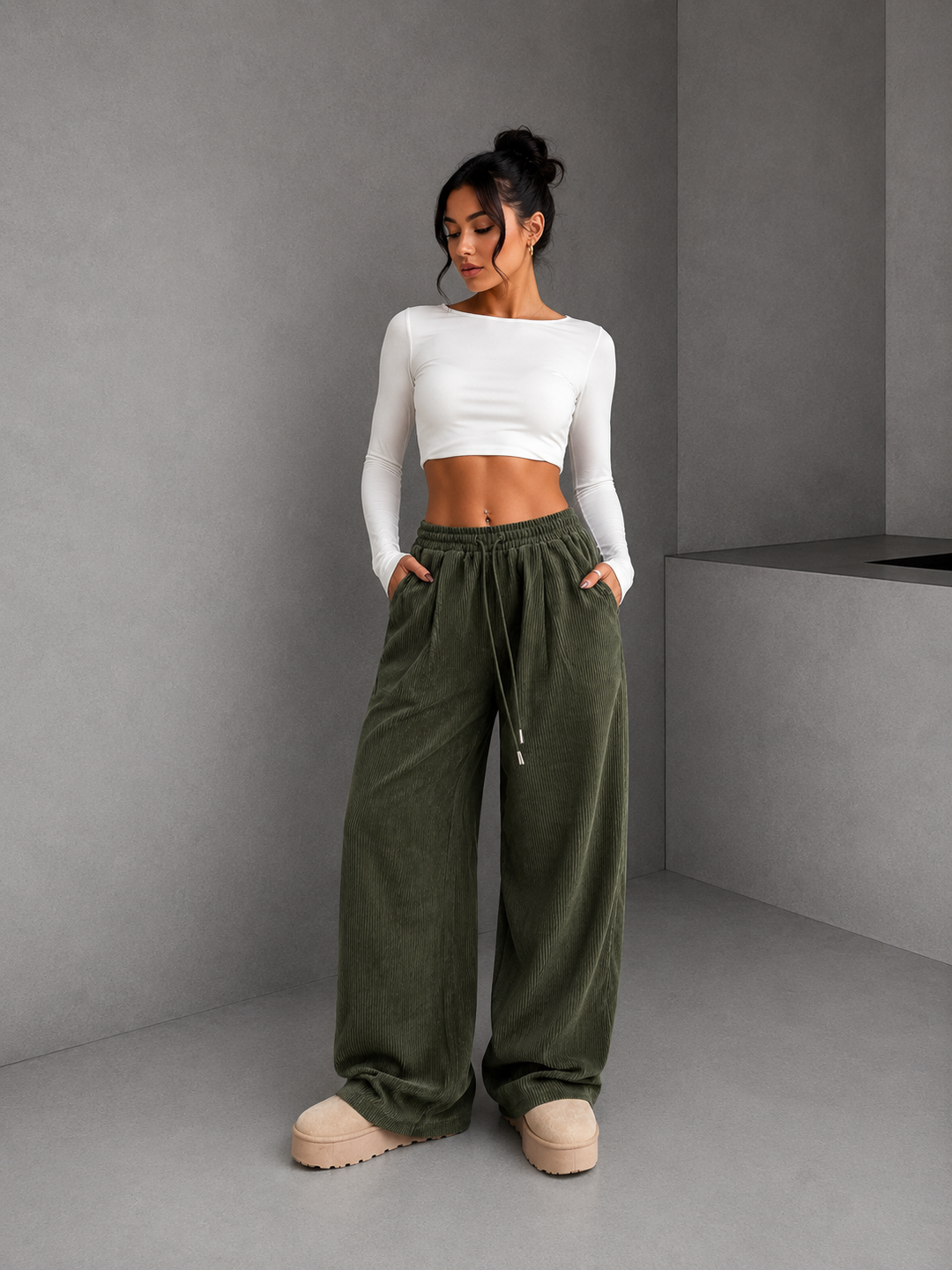 TABITHA™ – Cozy Loose-Fitting Drawstring Trousers