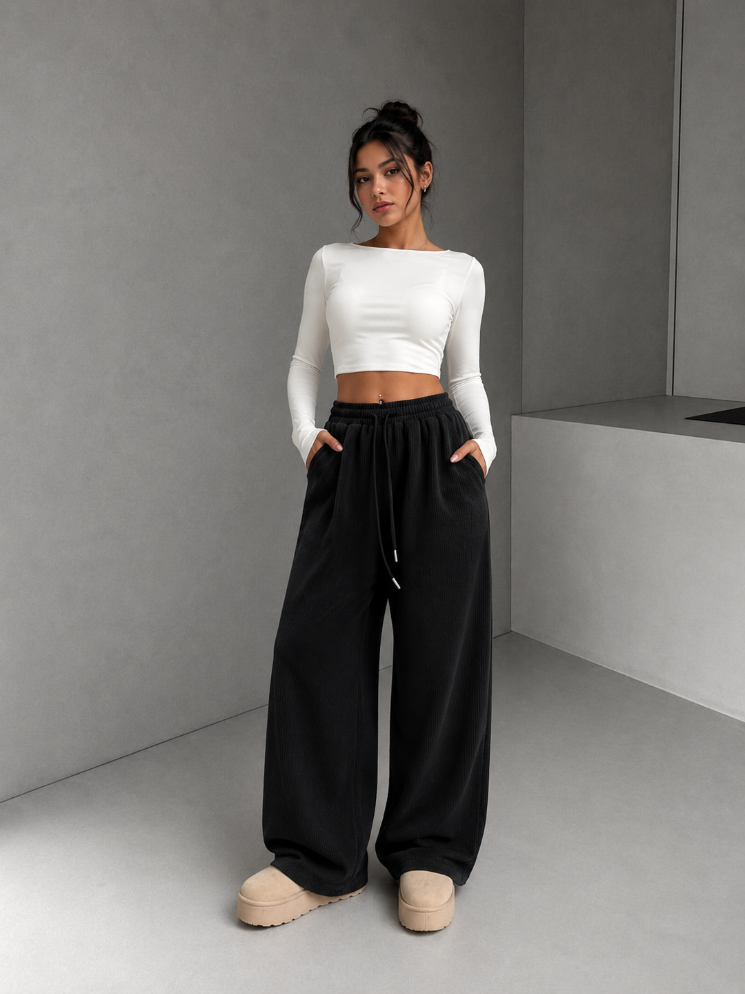 TABITHA™ – Cozy Loose-Fitting Drawstring Trousers