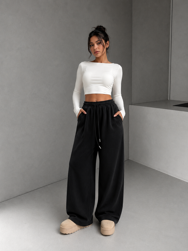 TABITHA™ – Cozy Loose-Fitting Drawstring Trousers