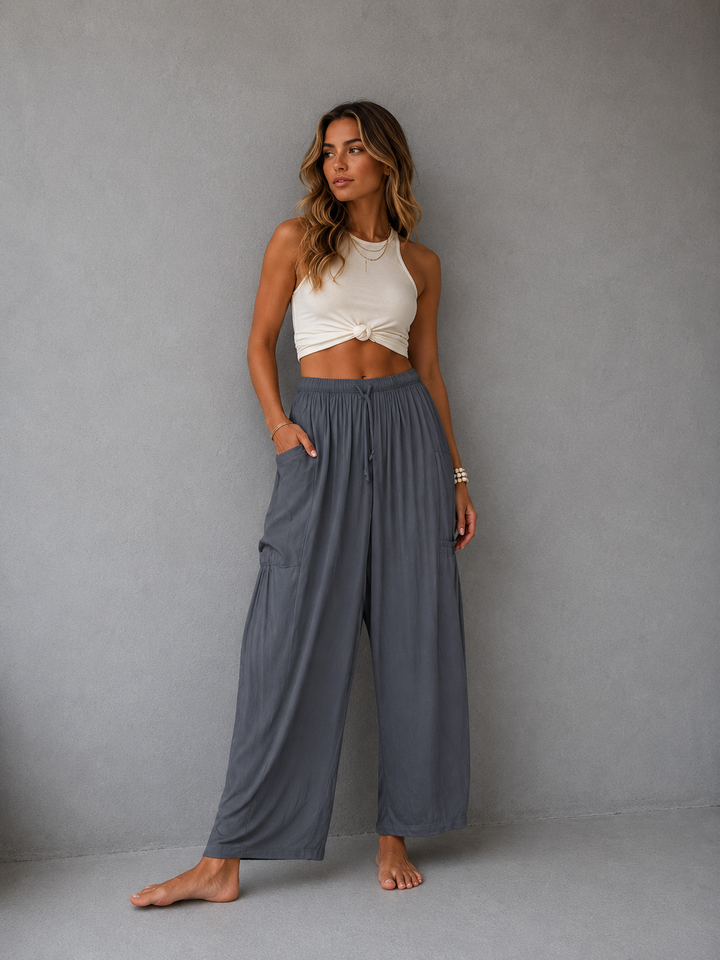 LYNNA™ – Wide-Leg Comfort Pants