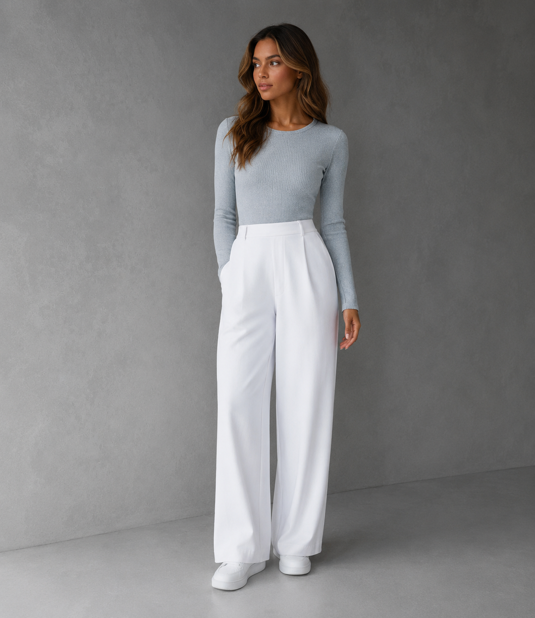 MONAH™ - Casual Wide Leg Minimalist Trouser