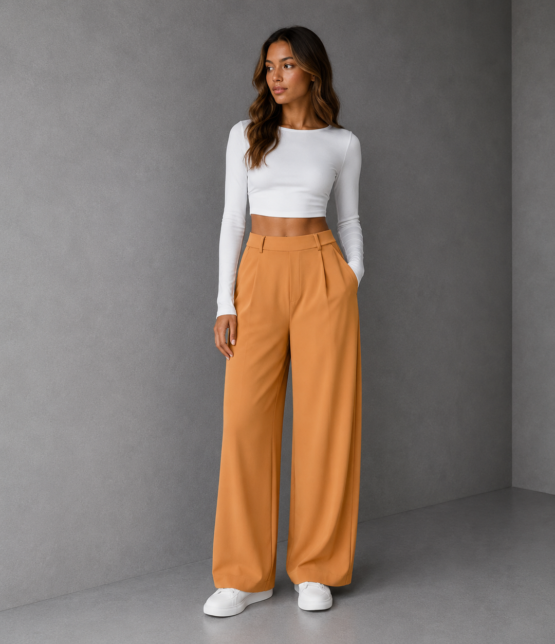 MONAH™ - Casual Wide Leg Minimalist Trouser