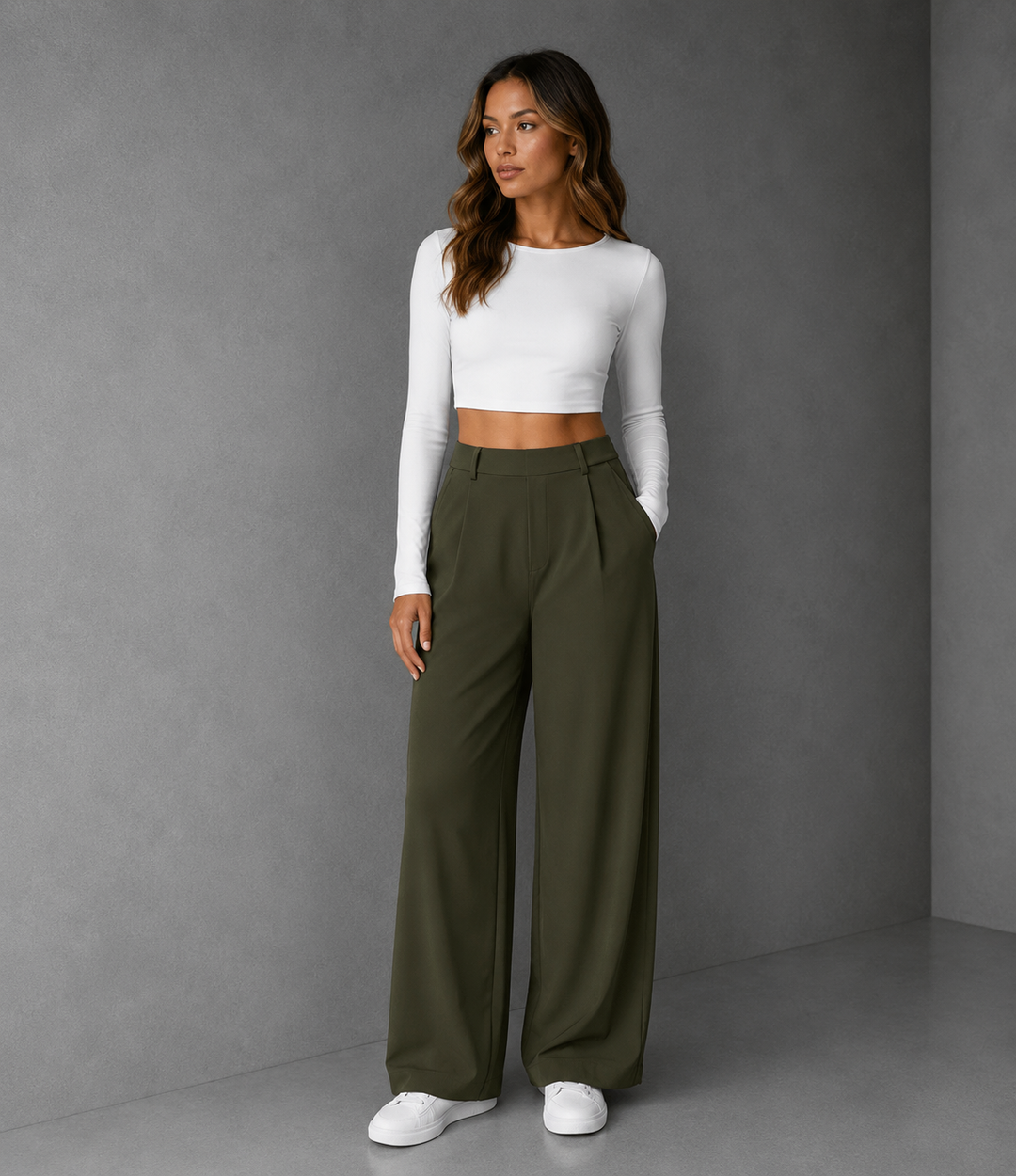 MONAH™ - Casual Wide Leg Minimalist Trouser