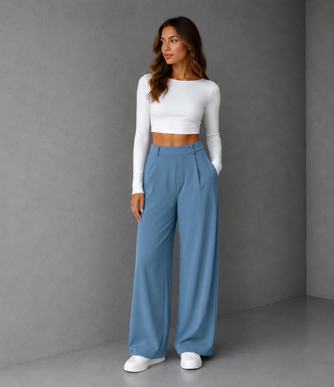 MONAH™ - Casual Wide Leg Minimalist Trouser