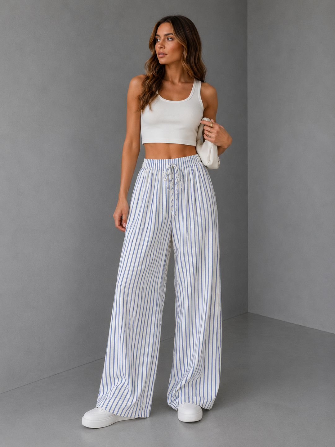 TAITE™ - Simple Summer Striped Relaxed Fit Buttom