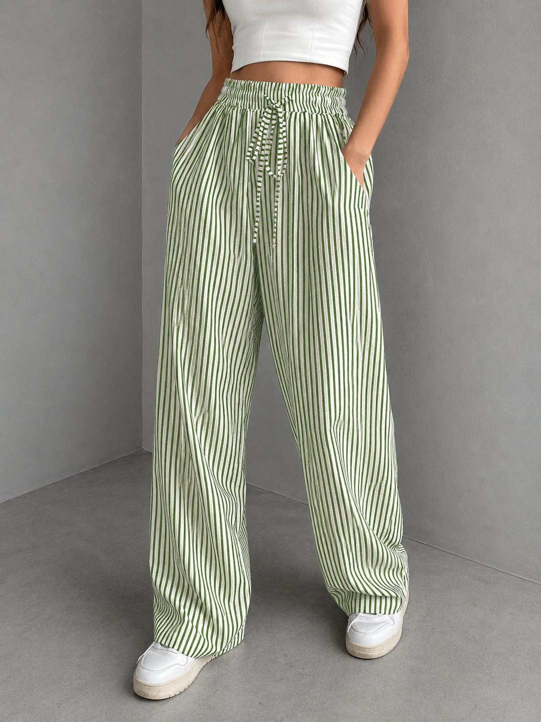 TAITE™ - Simple Summer Striped Relaxed Fit Buttom