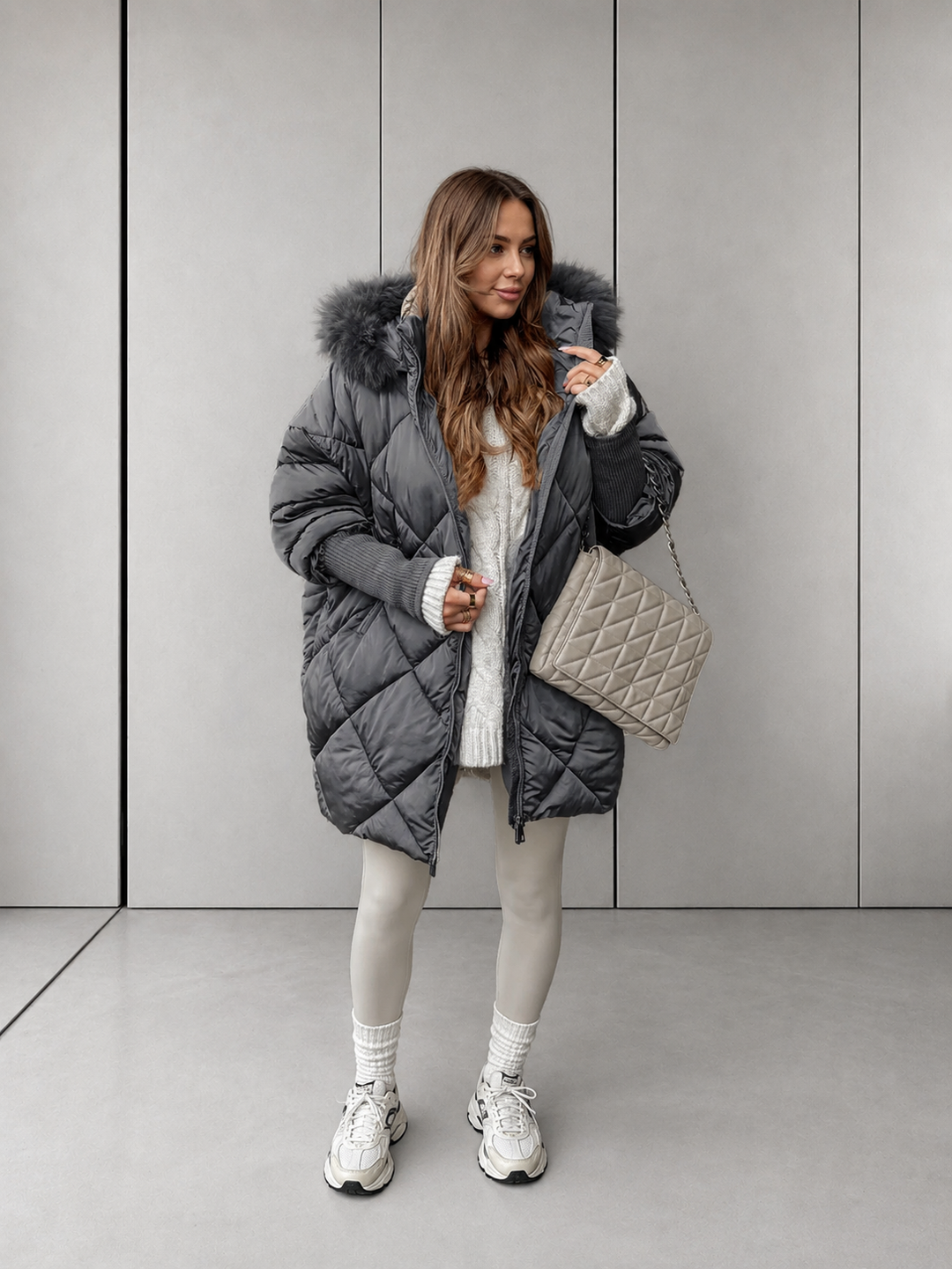KARINA™ - Quilted Luxe Winter Jacket