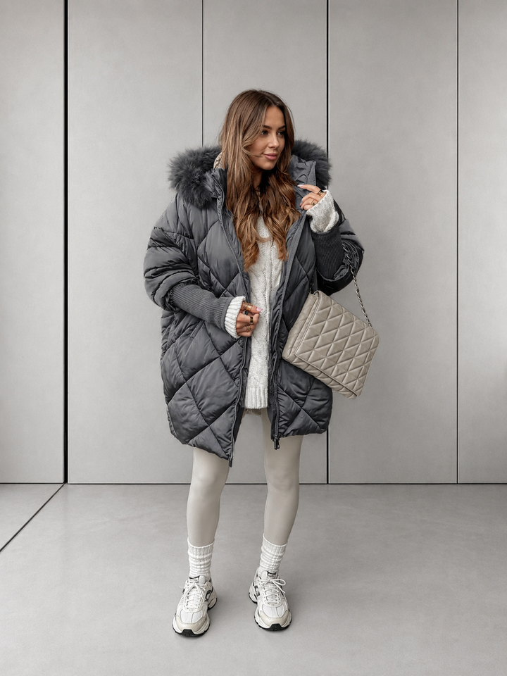 KARINA™ - Quilted Luxe Winter Jacket