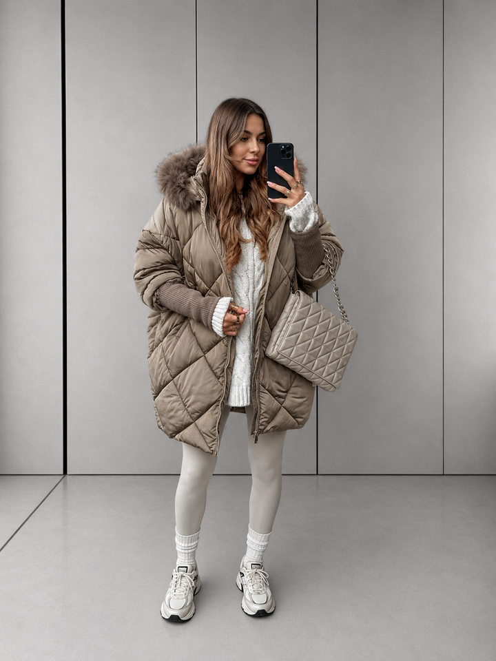 KARINA™ - Quilted Luxe Winter Jacket