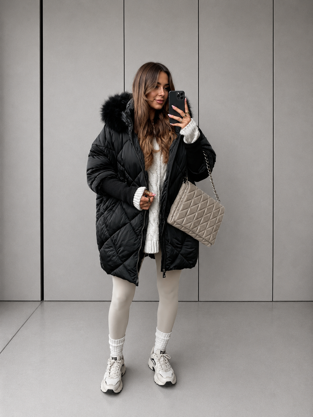 KARINA™ - Quilted Luxe Winter Jacket