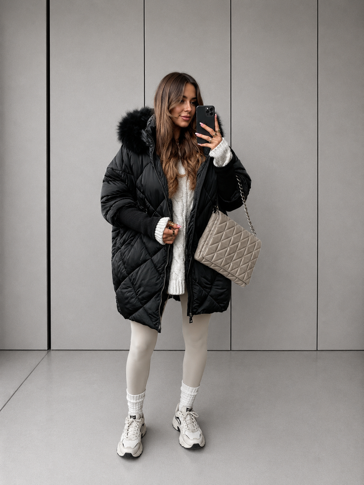 KARINA™ - Quilted Luxe Winter Jacket