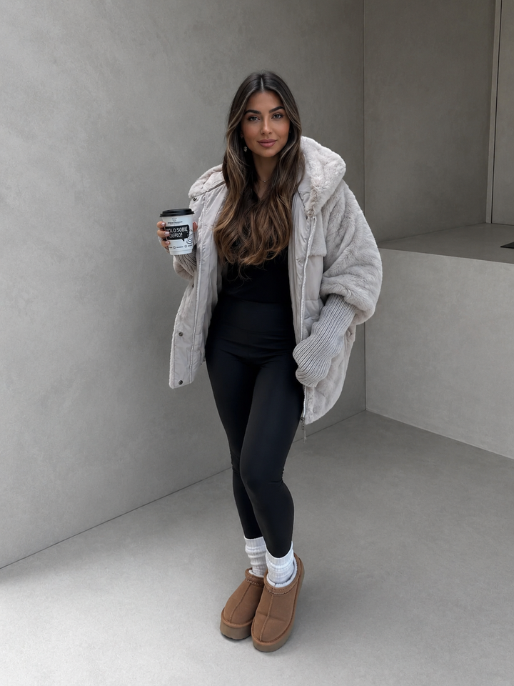 MARISA™ -  Plush Comfort Hooded Jacket