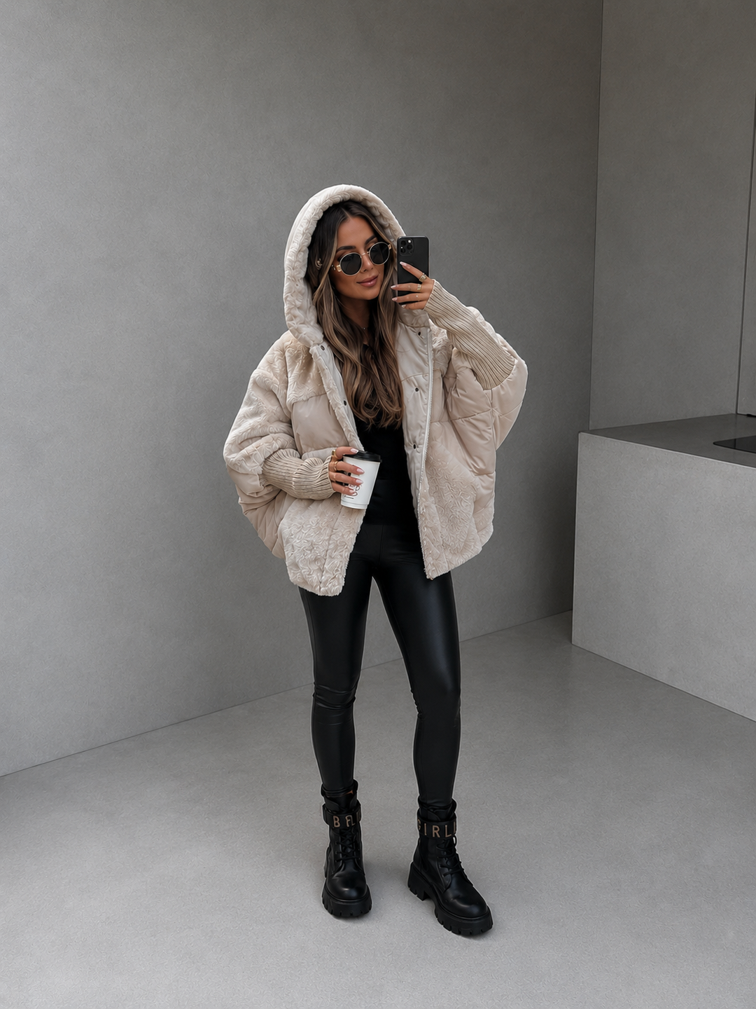 MARISA™ -  Plush Comfort Hooded Jacket