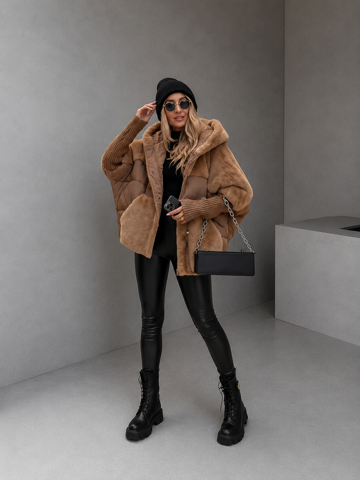 MARISA™ -  Plush Comfort Hooded Jacket