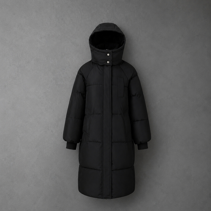 BERNA™ - Classic Hooded Puffer Jacket Long Winter Coat for Women
