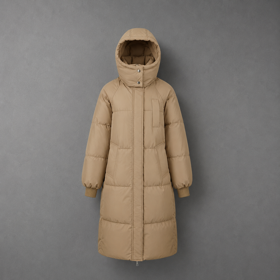 BERNA™ - Classic Hooded Puffer Jacket Long Winter Coat for Women