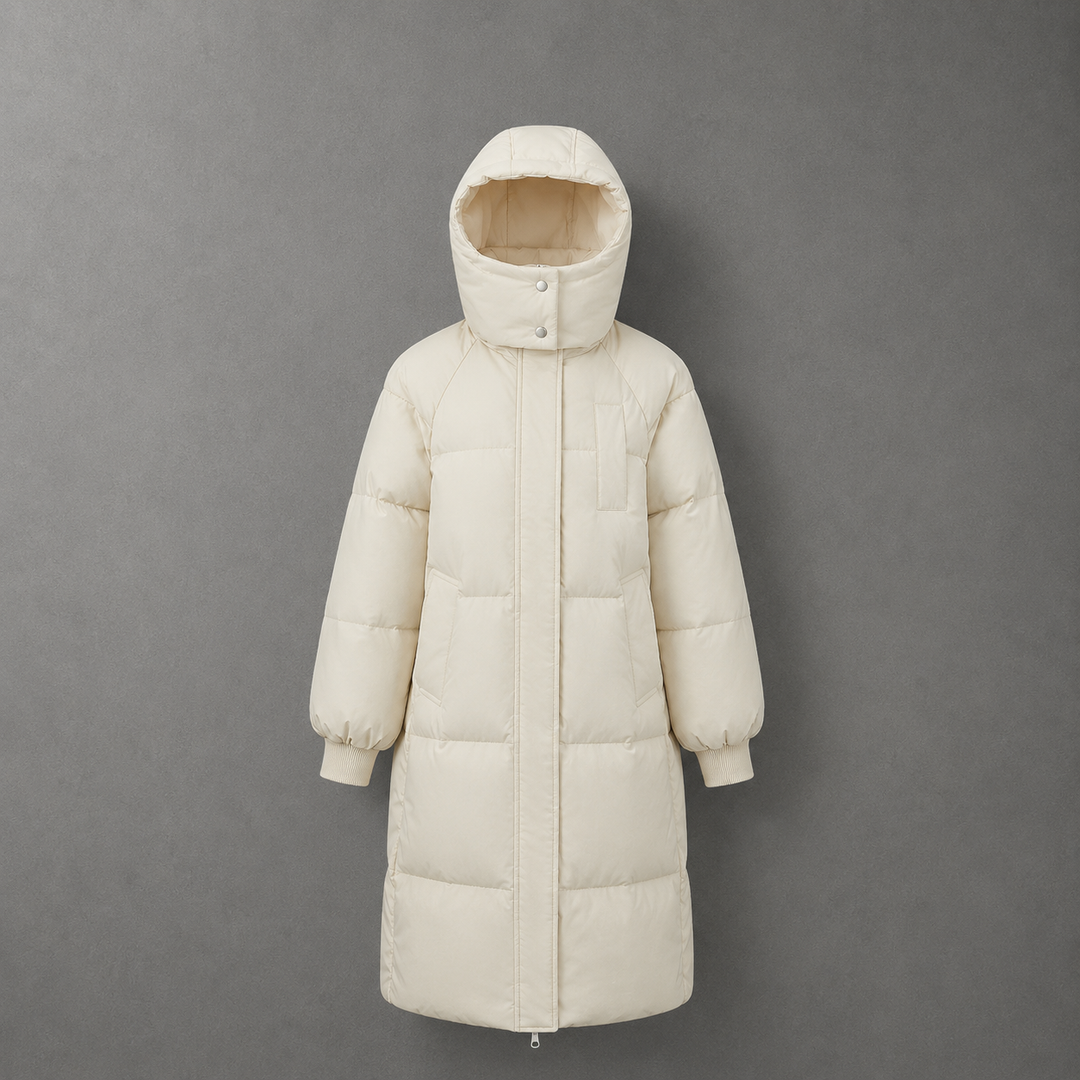 BERNA™ - Classic Hooded Puffer Jacket Long Winter Coat for Women