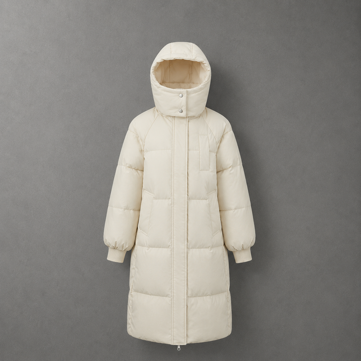 BERNA™ - Classic Hooded Puffer Jacket Long Winter Coat for Women