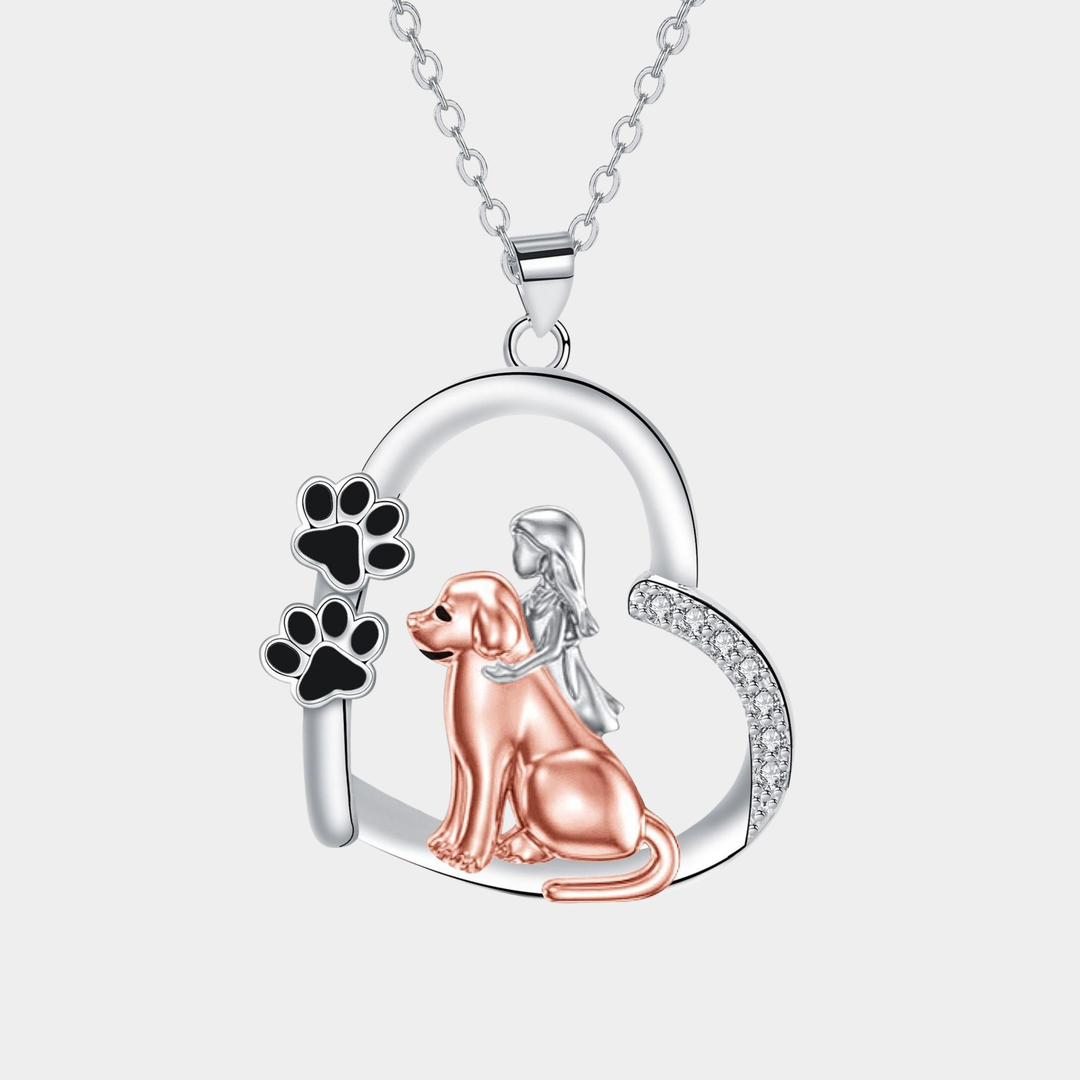 Heart Dog - Necklace