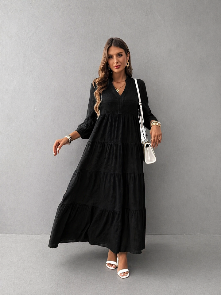 STELLA™ - Casual V-Neck Summer Maxi Dress