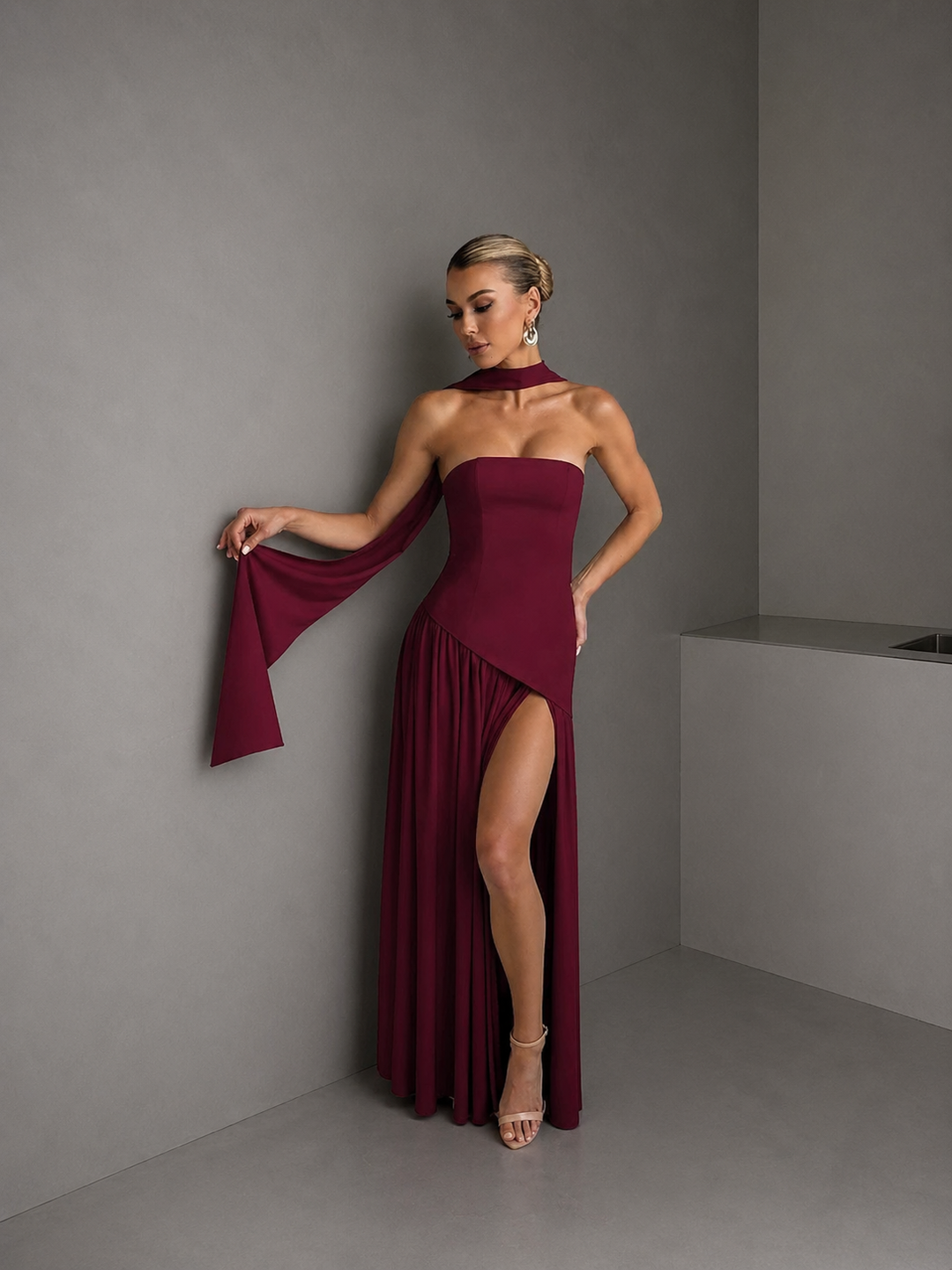 LINDSAY™ - Elegant Sleeveless Bodycon Maxi Party Dress