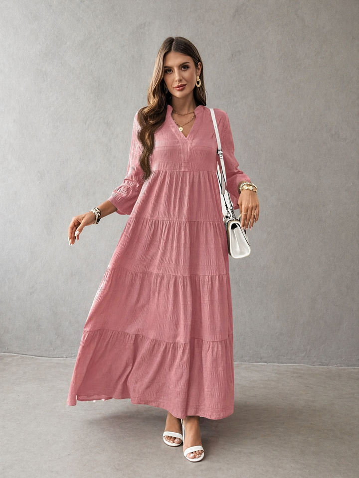 STELLA™ - Casual V-Neck Summer Maxi Dress