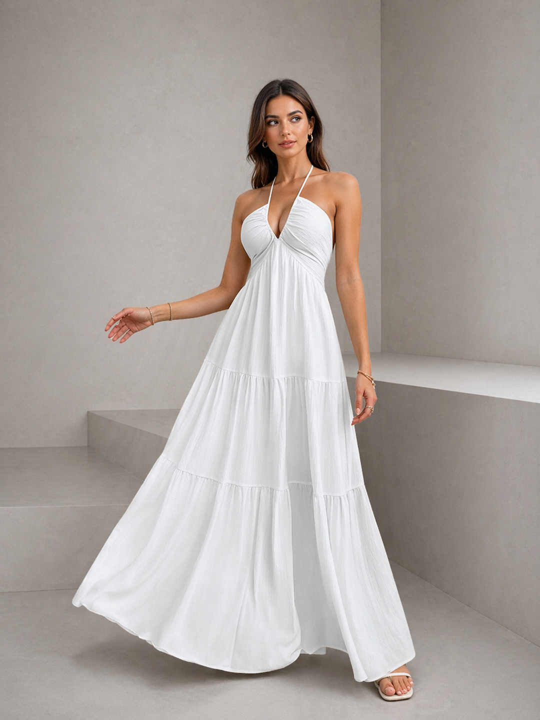 WALO™ - Casual Loose Fit Sleeveless Summer Maxi Dress