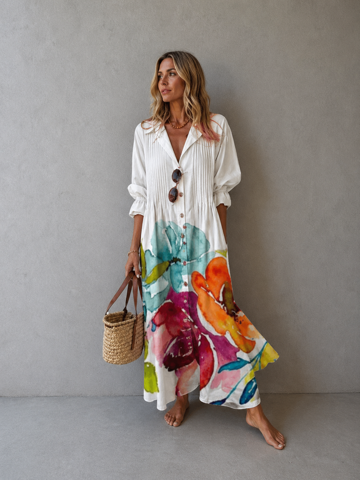 MELISSA™ - Chic Boho Maxi Dress
